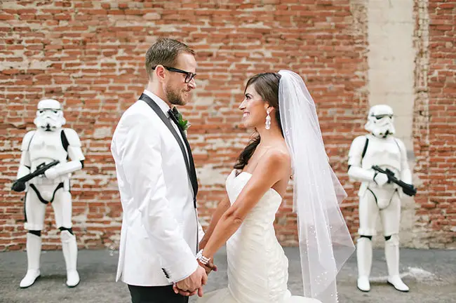 mariage thème starwars