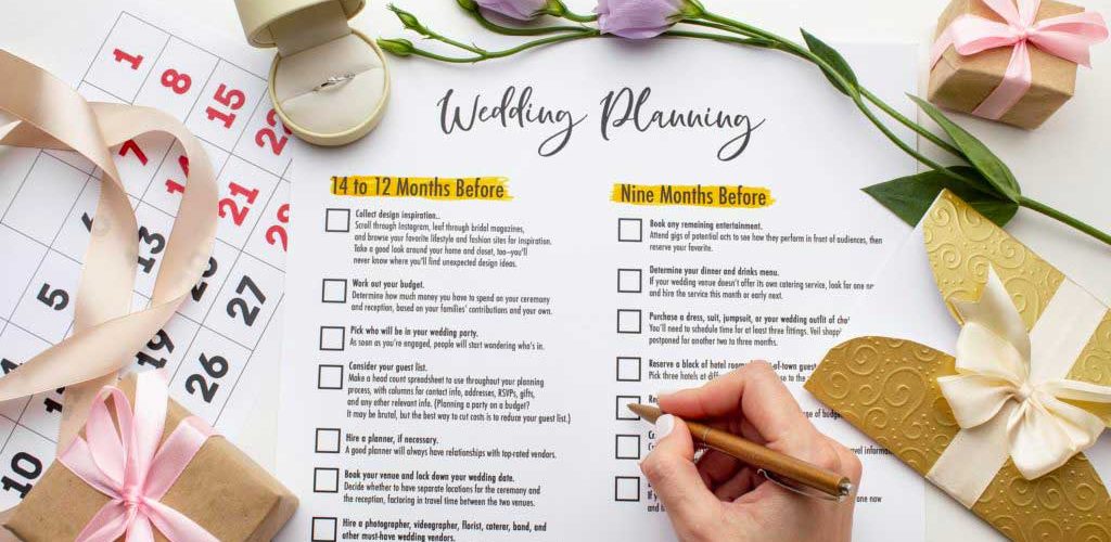 planification d'un mariage : le wedding planning